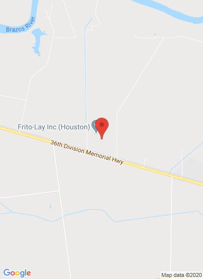 Map showing Rosenberg, United States