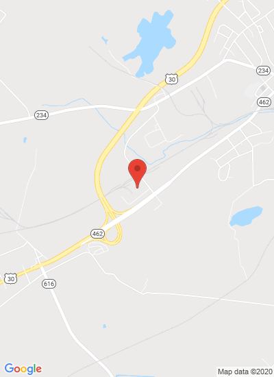 Map showing York, United States
