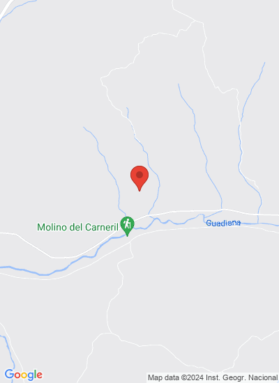 Map showing La Solana, Spain