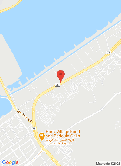 Map showing Sheikh Zayed, Egypt