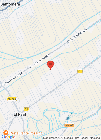 Map showing Murcia, Spain