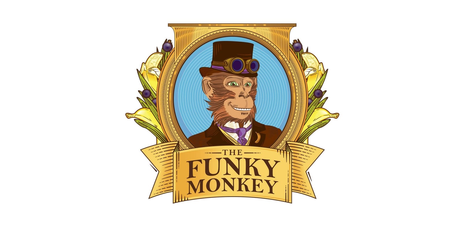 Funky Monkey Snacks logo