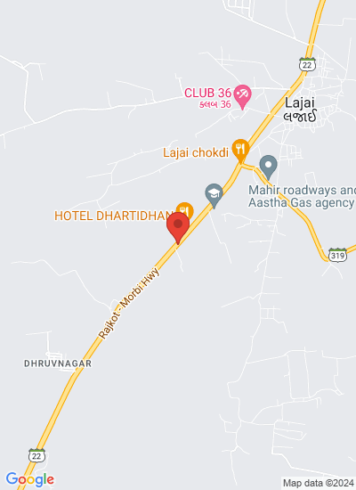 Map showing Morbi, India