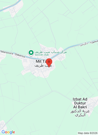 Map showing Aja, Egypt