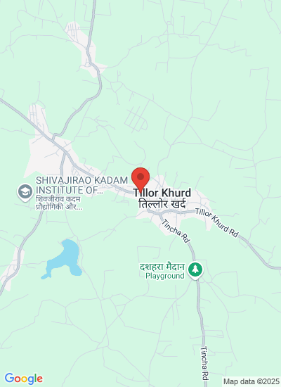 Map showing Indore, India