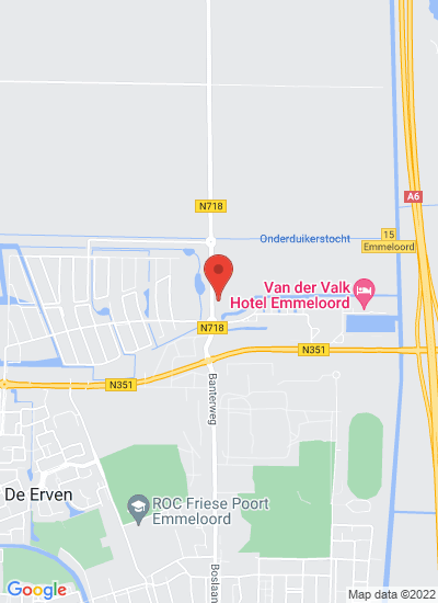 Map showing Emmeloord, Netherlands