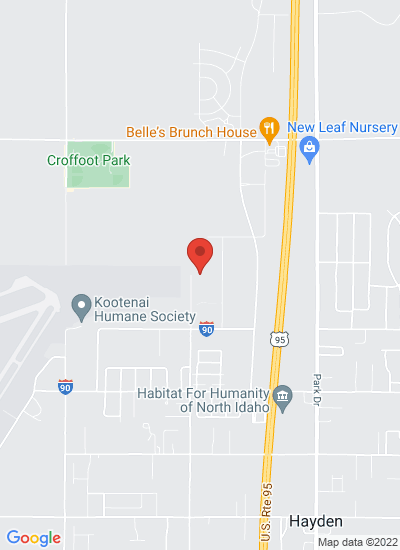 Map showing Hayden, United States