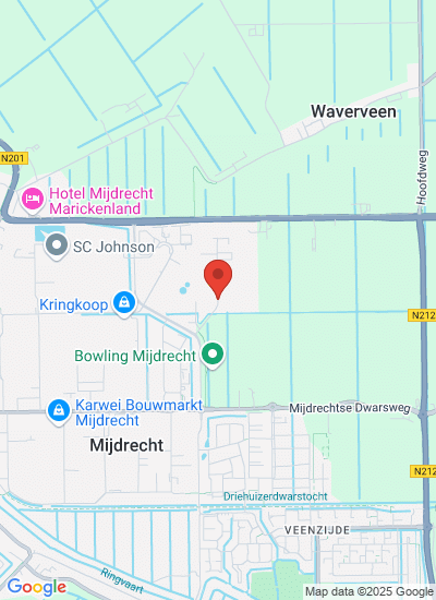 Map showing Mijdrecht, Netherlands