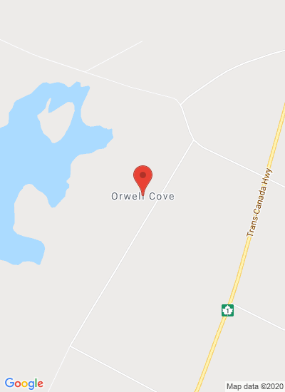 Map showing Vernon, Canada