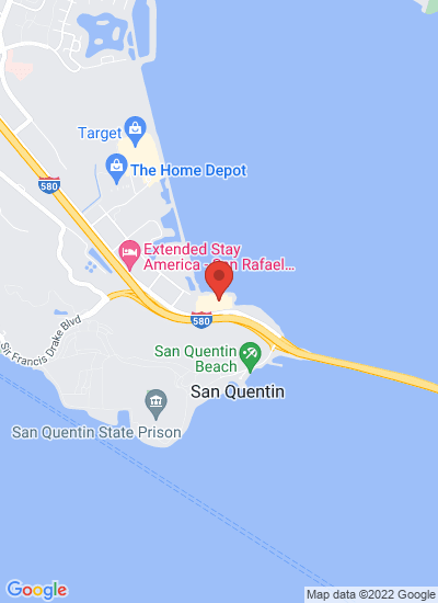 Map showing San Rafael, United States
