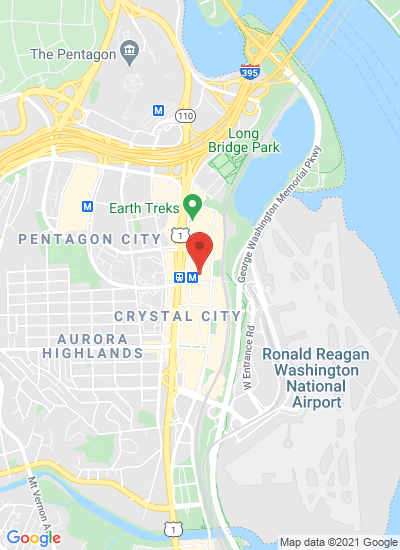 Map showing Arlington, United States