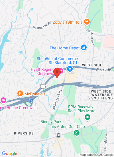 Map showing Old Greenwich, United States