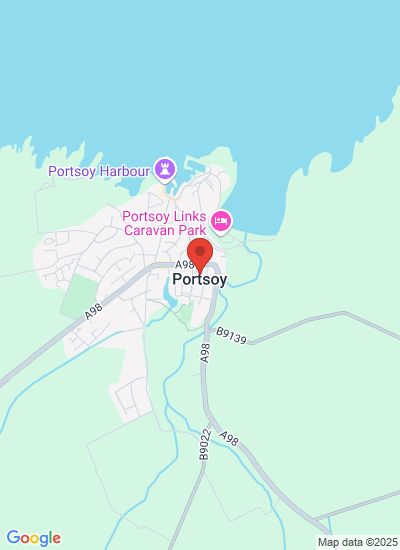 Map showing Banffshire, United Kingdom