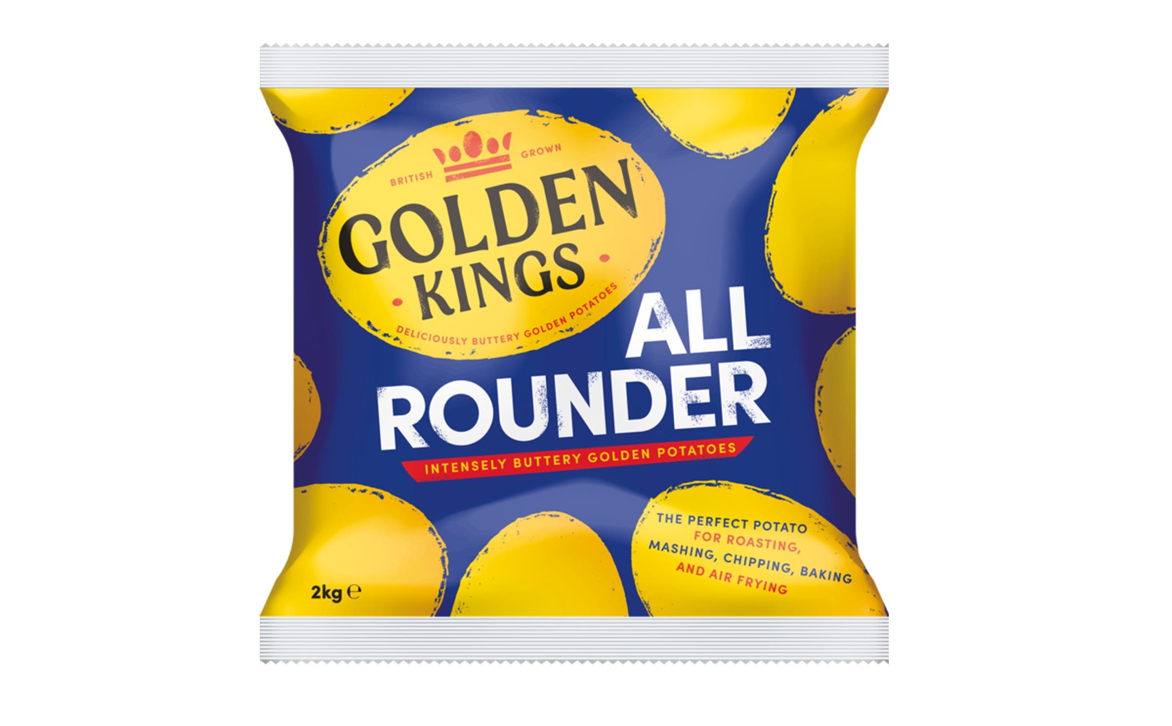 Golden kings distinctive packaging