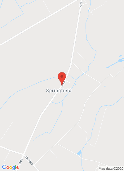 Map showing Blairgowrie, United Kingdom