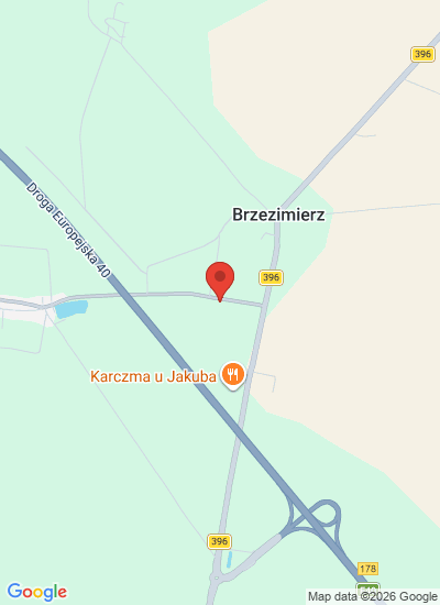 Map showing Poland