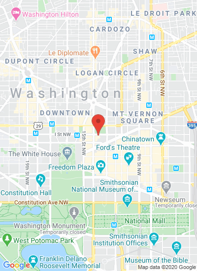 Map showing Washington, United States