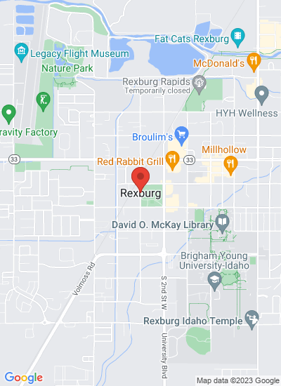 Map showing Idhao, United States