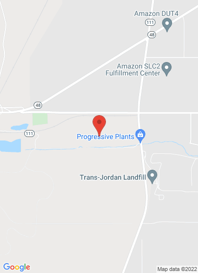 Map showing south jordan, United States