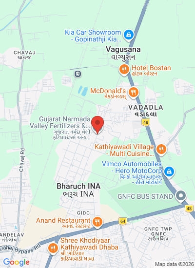 Map showing Narmadanagar, India