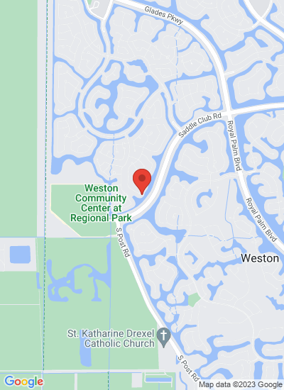 Map showing weston, United States
