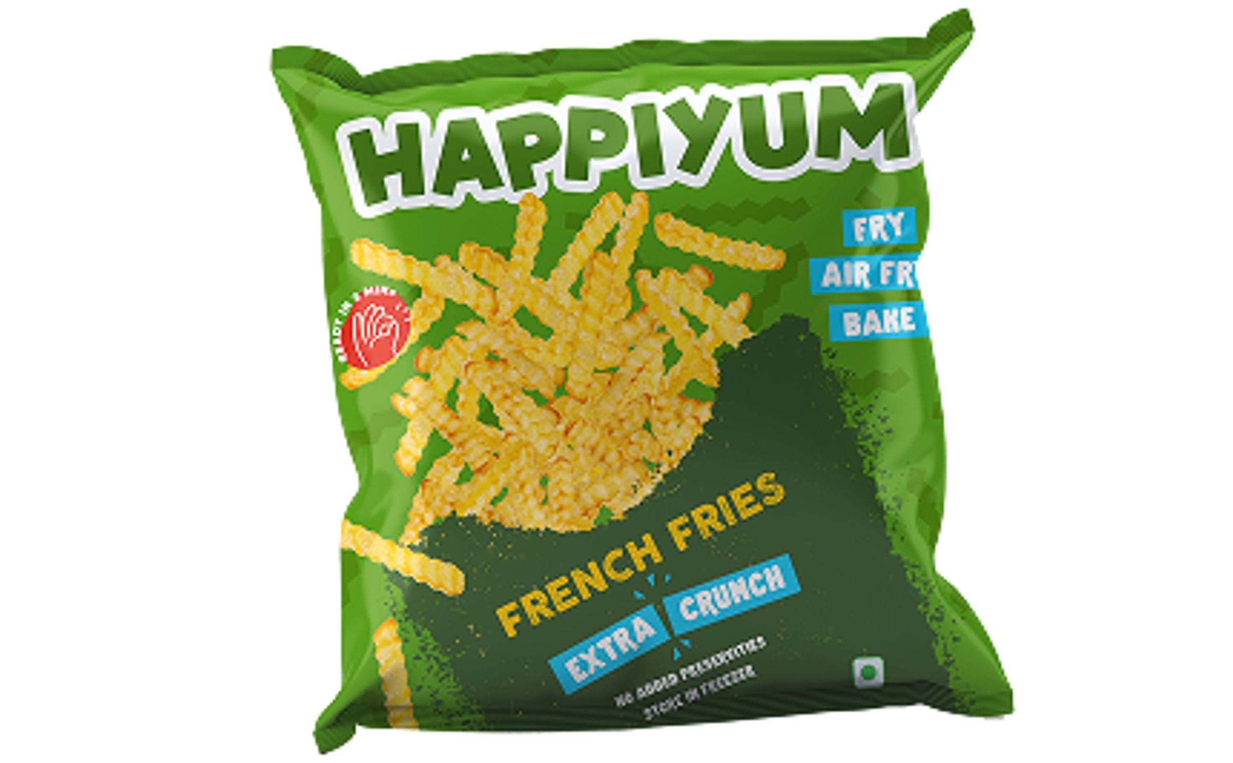 Happiyum Crinkle Cut French Fries