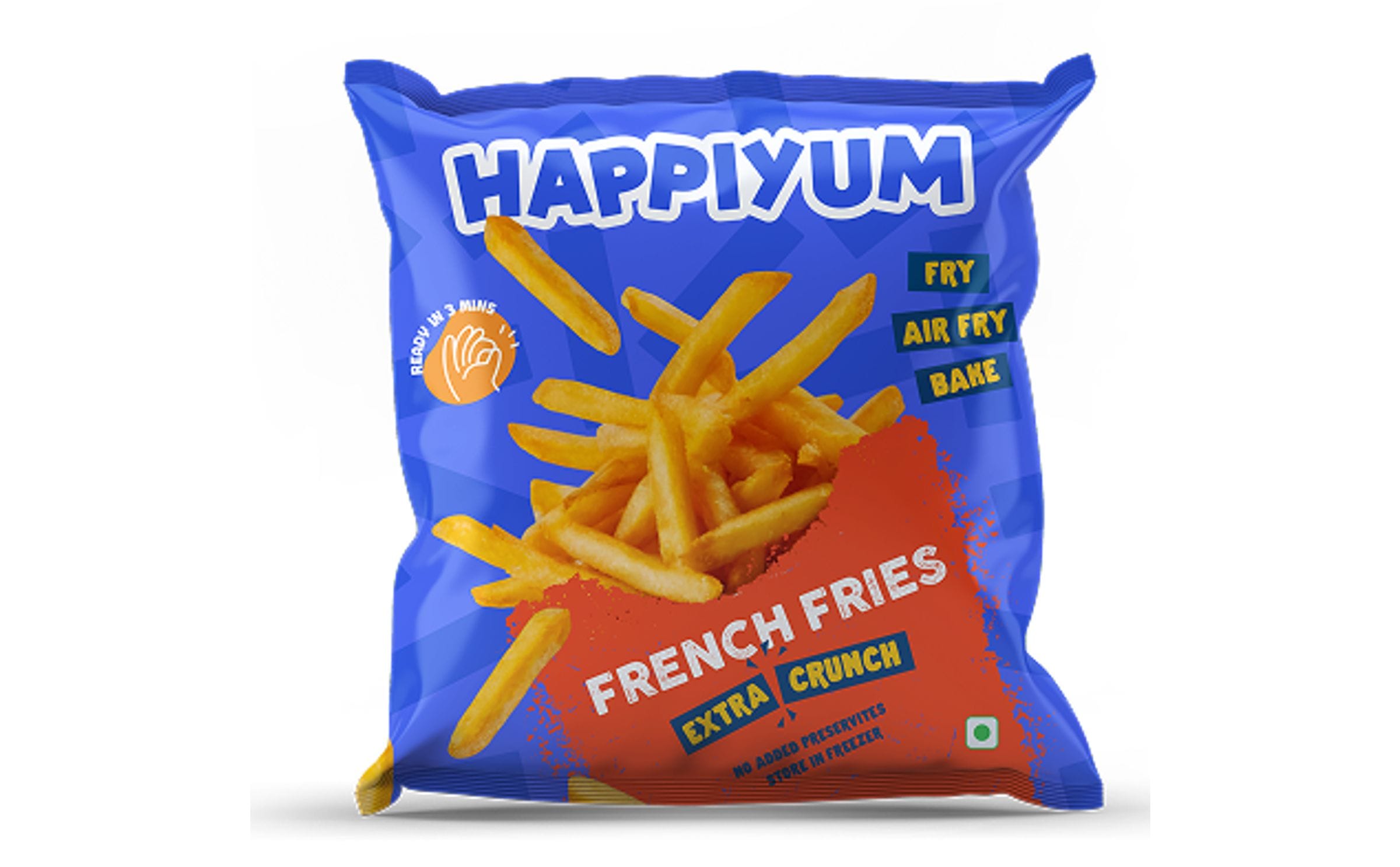 Happiyum Straight-Cut French Fries