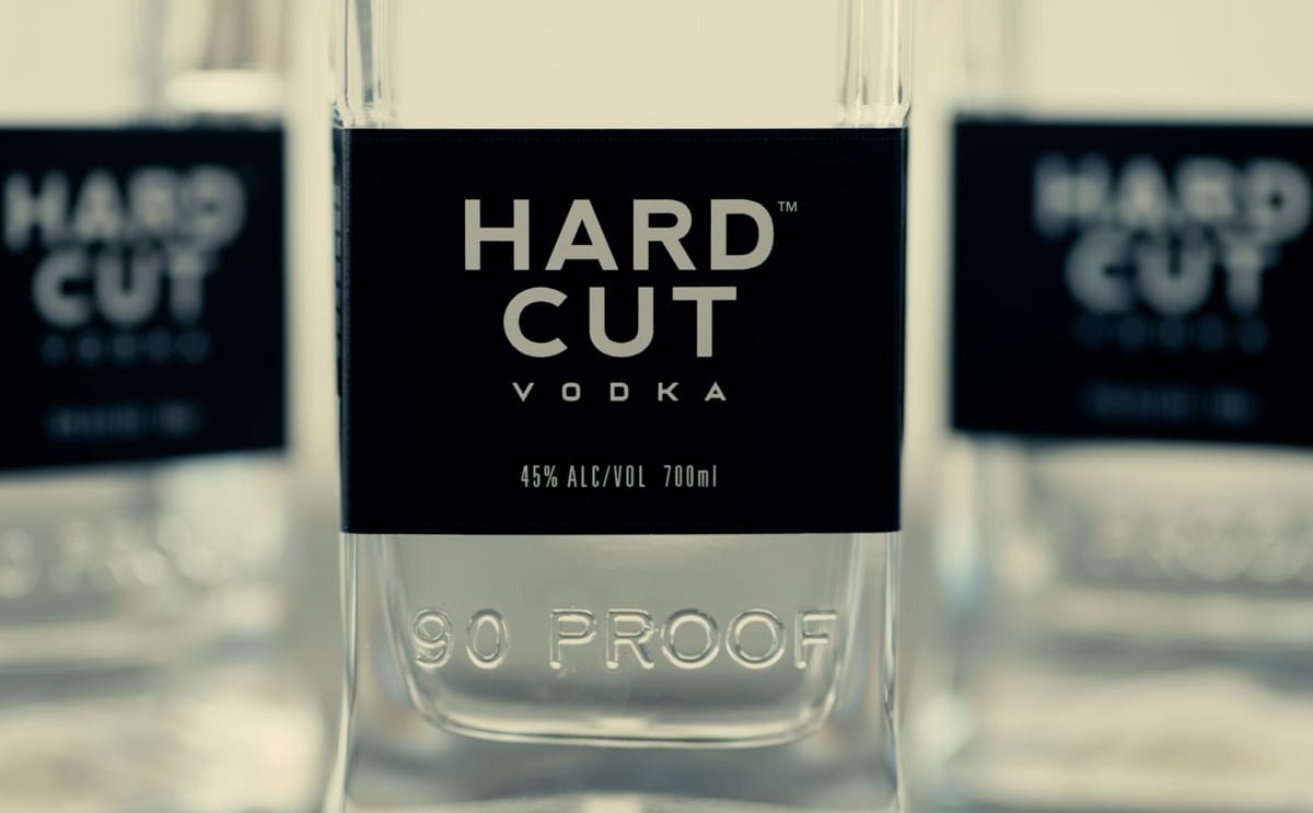 Hard cut vodka