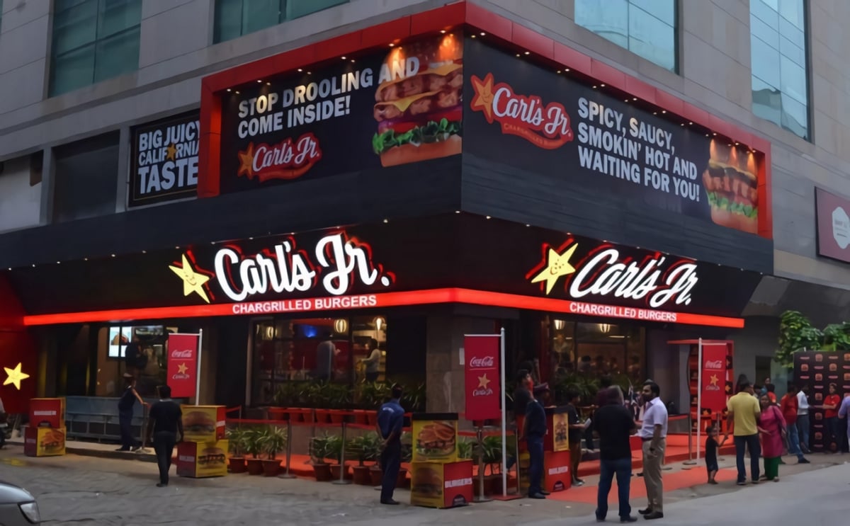 Carls jr india new delhi