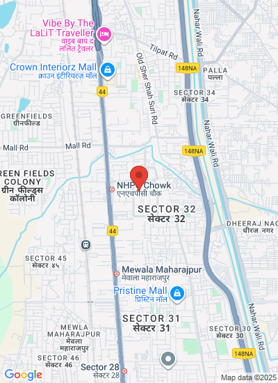 Map showing India