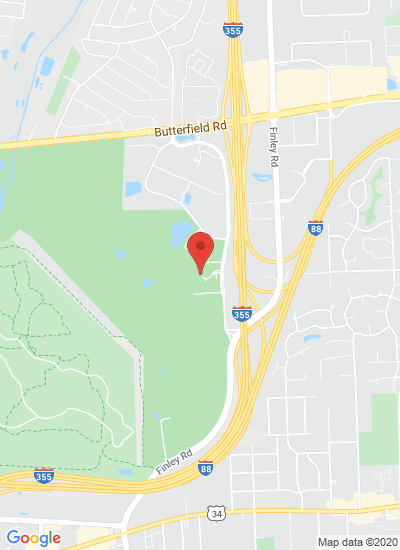 Map showing Downers Grove, United States