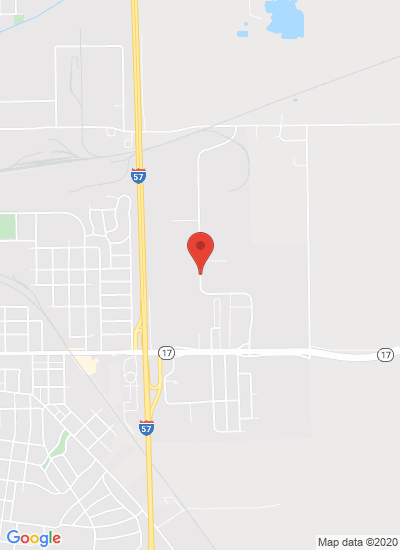 Map showing Kankakee, United States