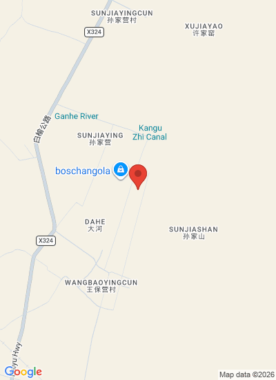 Map showing Zhengzhou Shi, China
