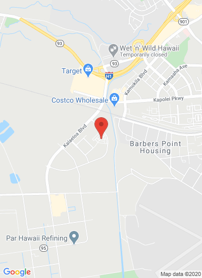 Map showing Kapolei, United States