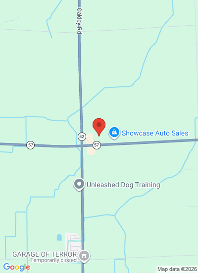 Map showing Chesaning, United States