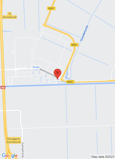 Map showing Emmeloord, Netherlands