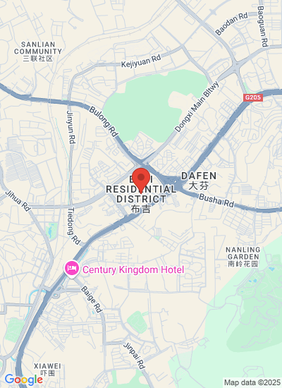 Map showing Shenzhen Shi, China