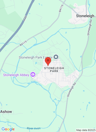 Map showing Kenilworth, United Kingdom