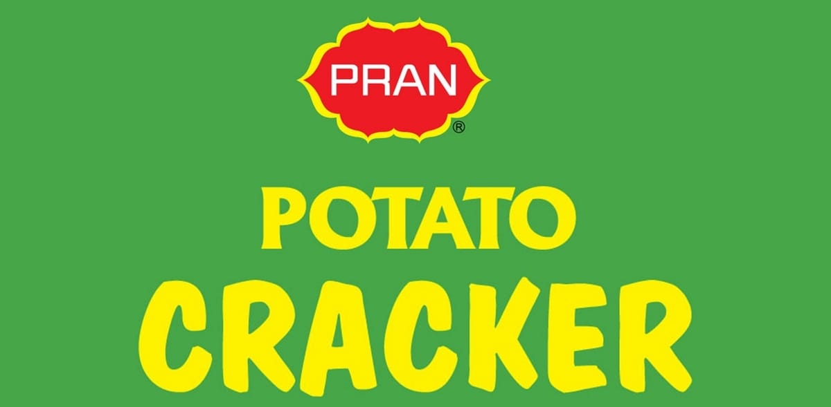 PRAN Potato Crackers logo