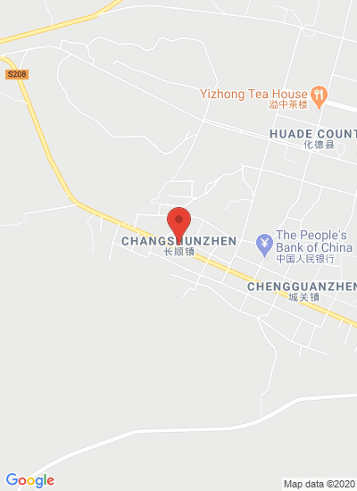 Map showing China