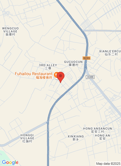 Map showing Chaozhou Shi, China