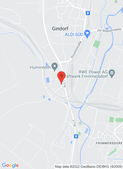 Map showing Grevenbroich, Germany