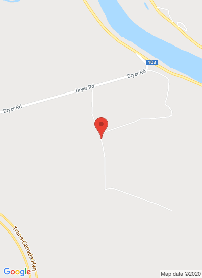 Map showing Connell, Canada