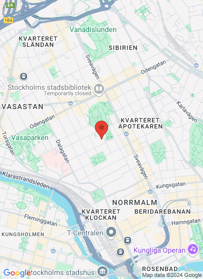 Map showing Stockholm, Sweden