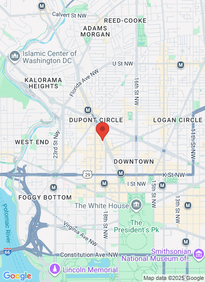 Map showing Washington, United States