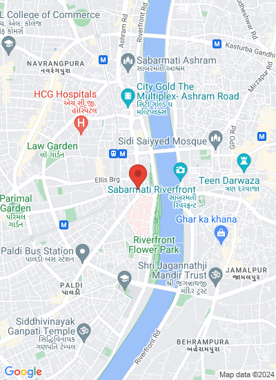 Map showing Mehsana, India
