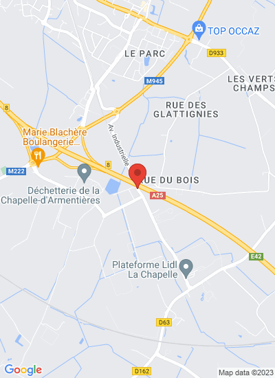 Map showing Avenue Industrielle, France