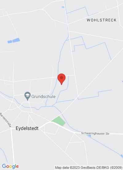Map showing Eydelstedt, Germany