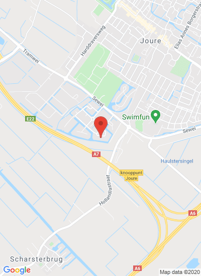 Map showing Joure, Netherlands