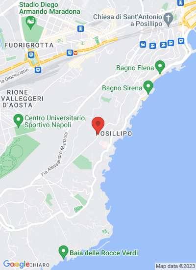 Map showing Italy